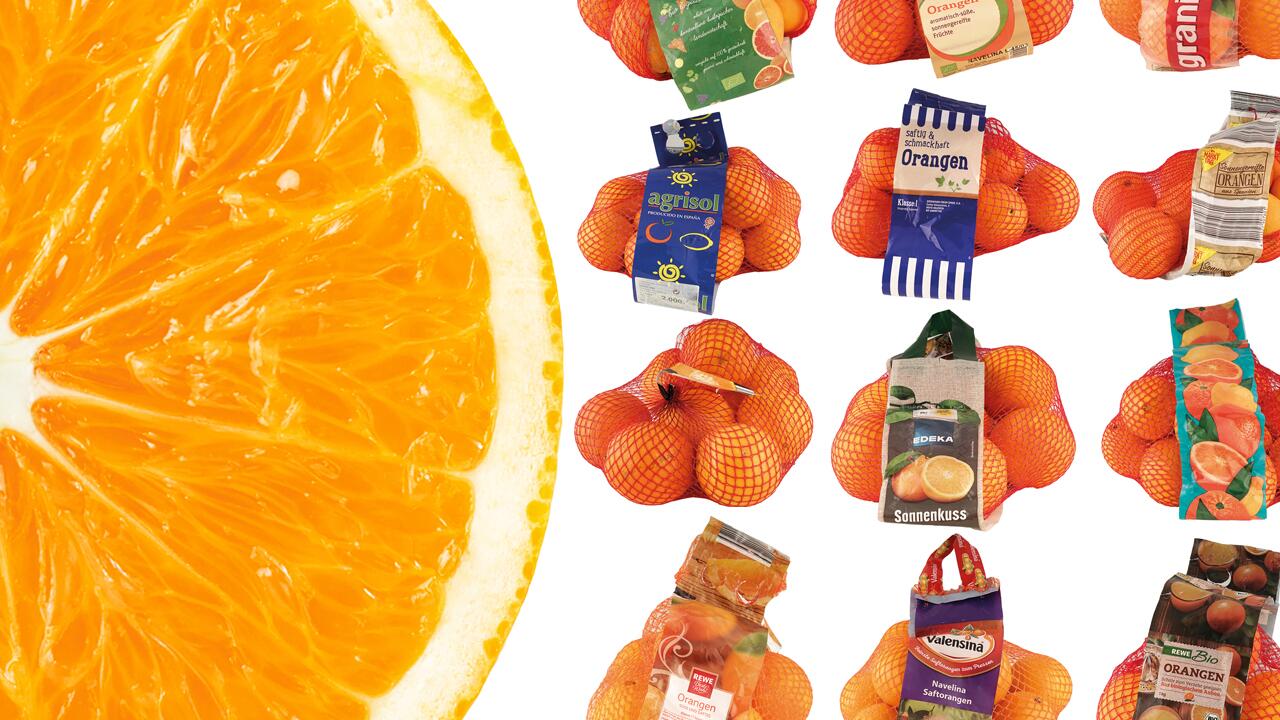 Orangen im Test: Pestizide in jeder zweiten Frucht